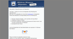 Desktop Screenshot of mitpendler.de